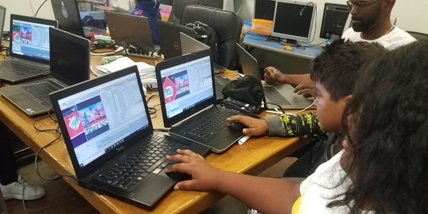 SATU STEAM summer program students in West Oakland